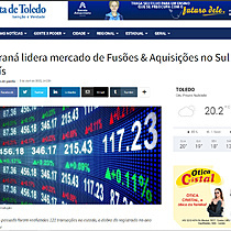 Paran lidera mercado de Fuses & Aquisies no Sul do pas